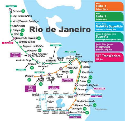 mapa metro rio - mapa de ideas